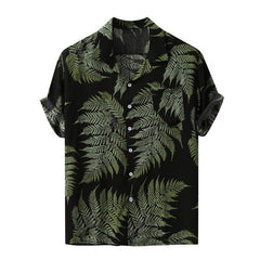 Summer Hawaiian Casual Button Shirt