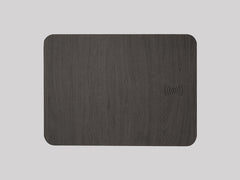 Wood Grain Wireless Charging Mouse Pad and Charger