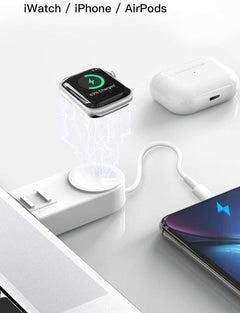 2-in-1 iWatch Wireless Charger and Stand