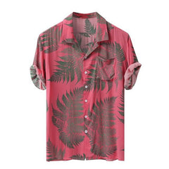 Summer Hawaiian Casual Button Shirt