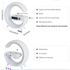 Smart G Lamp Night Light Bluetooth Speaker
