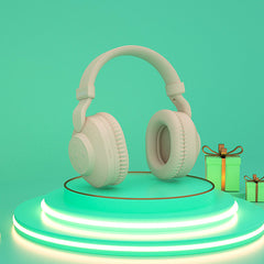 Wireless Over-Ear Bluetooth Headphones in Pastel Colors
