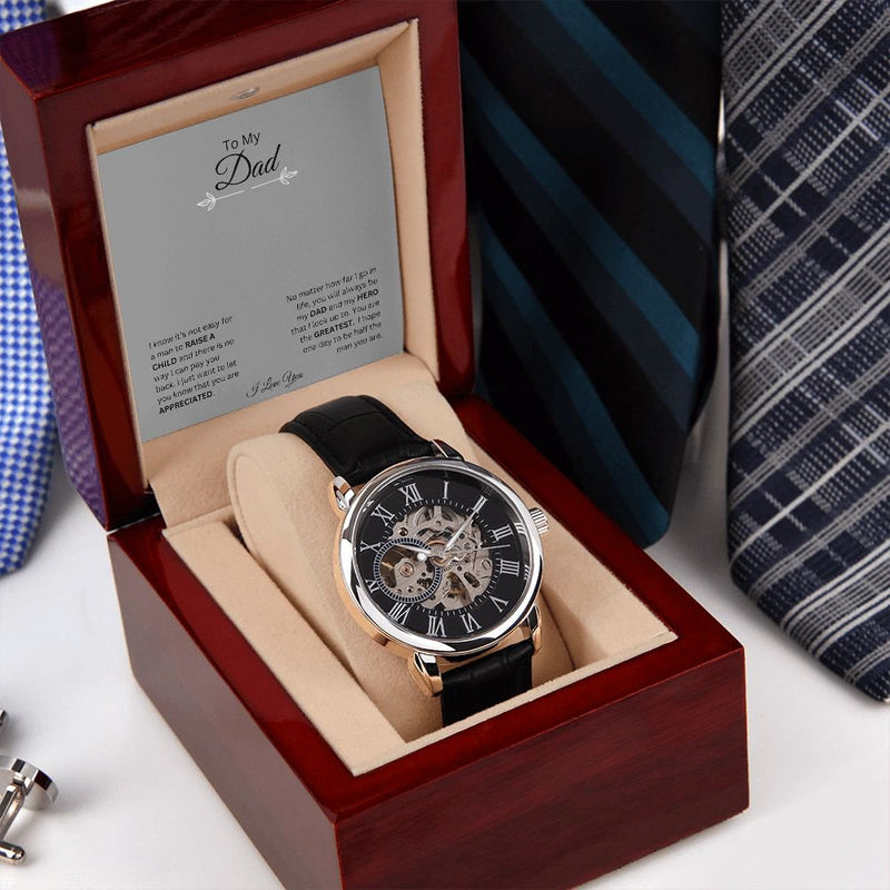 To My Husband Eyes – Openwork Watch