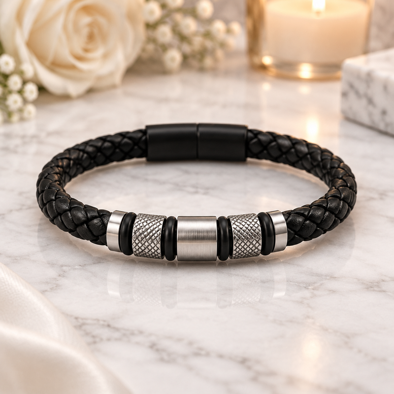 Men's Leather Bracelet
